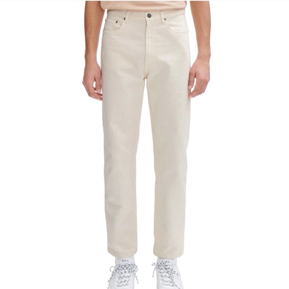 A.P.C. Jean Martin size 29 - Tissu Fabric 100% Cotton - off white/ecru color